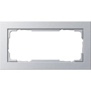 Gira - Abdeckrahmen 2f alu 100225 E2