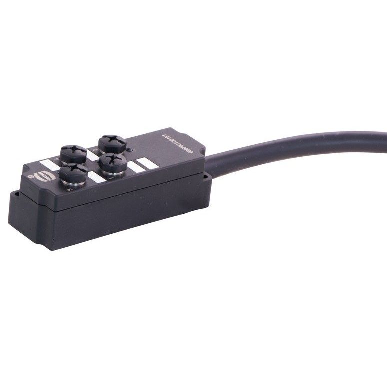 Harting - Passiver Sensor-/Aktor-Verteiler (mit Leitung) Verteilerboxen vormontier. 09070010010100 Stammleitung