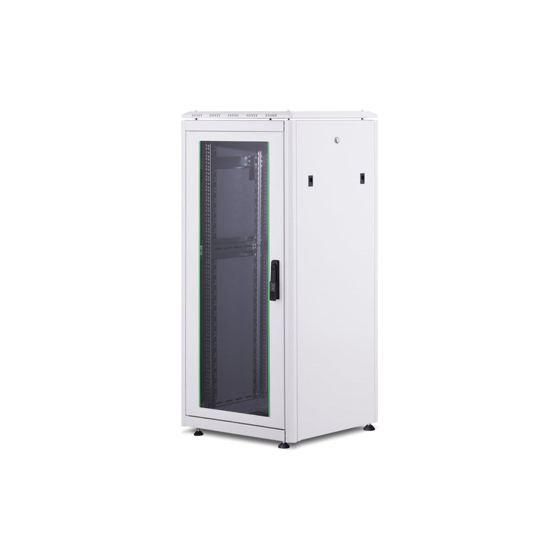 DIGITUS - Netzwerk-/Serverschrank Schrank 26HE 130,9x60x60cm DN-19 26U-6/6-1 RAL 7035