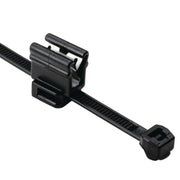 HellermannTyton - Kabelbinder Befestigungsbinder T50ROSEC4B-MC5-BK-D1 Edgeclip − 500 Stück