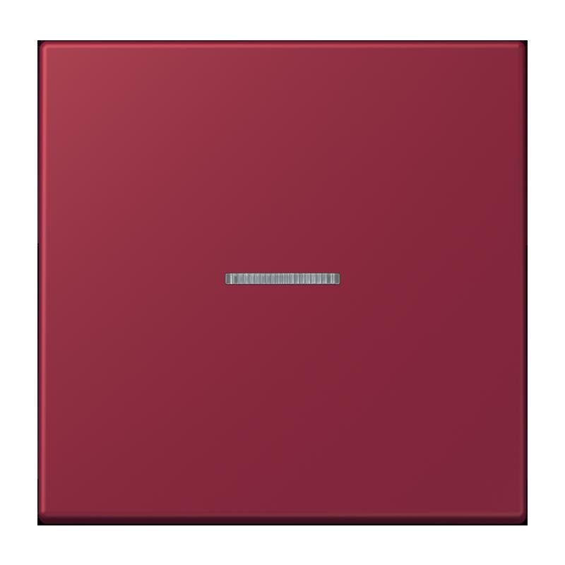 Jung - Abdeckung/Bedienelement für Installationsschalterprogramme Wippe mit Lichtleiter LC 101 KO5 255 le rubis