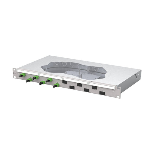 Metz Connect - Patchpanel LWL Patchfeld splice 1504595906-F 6xE2000-S APC OS2