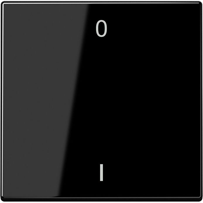 Jung - Sender/Fernbedienung für Installationsschalterprogramme Funk-Wandsender sw ENO LS 990-01 SW 2-kanalig Symbole