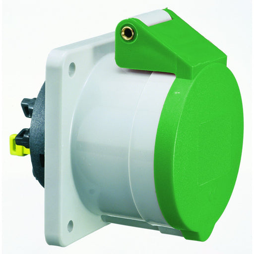 Bals Elektrotech - CEE-Anbausteckdose (IEC 60309) Anbausteckdose gerade 16A 13689 3p >50V 10h IP44