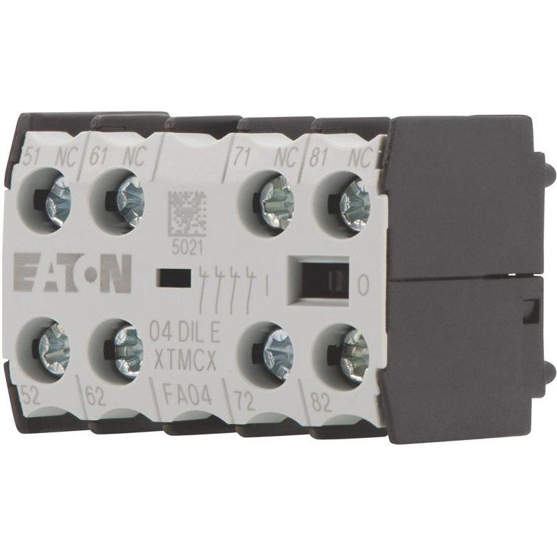 Eaton - Hilfsschalterblock Hilfsschalterbaustein 04DILE 4Ö,Zentral-Aufbau