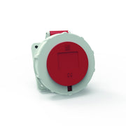 Bals Elektrotech - CEE-Anbausteckdose (IEC 60309) Anbausteckdose Neigung 128121 16A 5p 400V 6h IP67 − 10 Stück