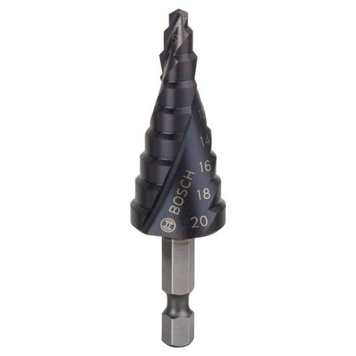 Bosch - Stufenbohrer HSS-AlTiN, 4 2608588070 - 20 mm 4 mm 70,5 mm