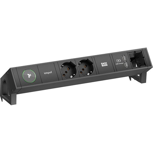 Bachmann - Mehrfachsteckdose Steckdosenleiste 902.841 DESK2 1xiotspot