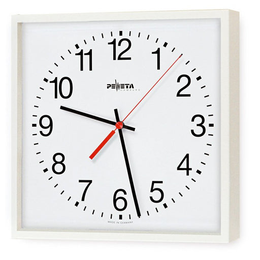 Peweta - Uhr Quarz-Batterie-Uhr 41.281.211 innen,1,5V,275x275mm