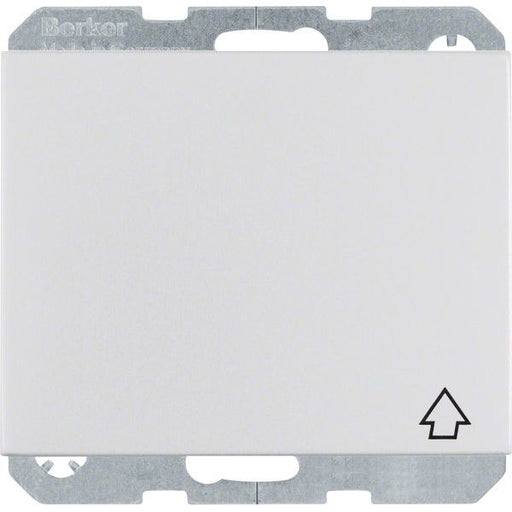 Berker - Steckdose SCHUKO-Steckdose alu 47517203 m. Klappdeckel
