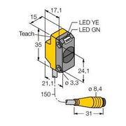 Turck - Lichttaster energetisch Opto Sensor QS18EN6DBQ Lichttaster