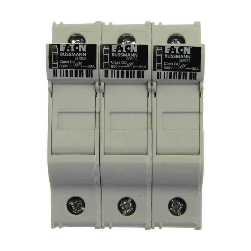 Eaton - Halter für zylindrische Sicherung Sicherungshalter CHCC3DU 30 A, AC 600 V − 4 Stück