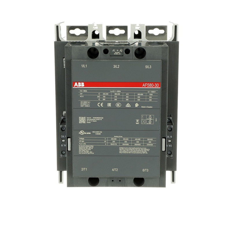 ABB Stotz S&J - Leistungsschütz zum Schalten von Wechselstrom Schütz AF580-30-22-70 100-250V 50/60Hz/DC