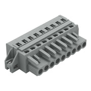 WAGO GmbH & Co. KG - Kabelsteckverbinder für Leiterplattensteckverbinder 1-Leiter-Federleiste 231-109/027-000 CAGECLAMP,2,5 mm²,gr − 25 Stück