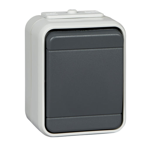 Elso - Installationsschalter AP-Universalschalter 451609 licht-/basaltgrau