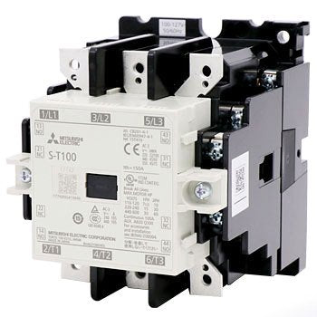 Mitsubishi Electric - Leistungsschütz zum Schalten von Wechselstrom Leistungsschütz S-T100 AC400V
