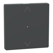 Merten - Abdeckung/Bedienelement für Installationsschalterprogramme Wippe anth MEG5215-6034 1fach Pfeile Auf/Ab