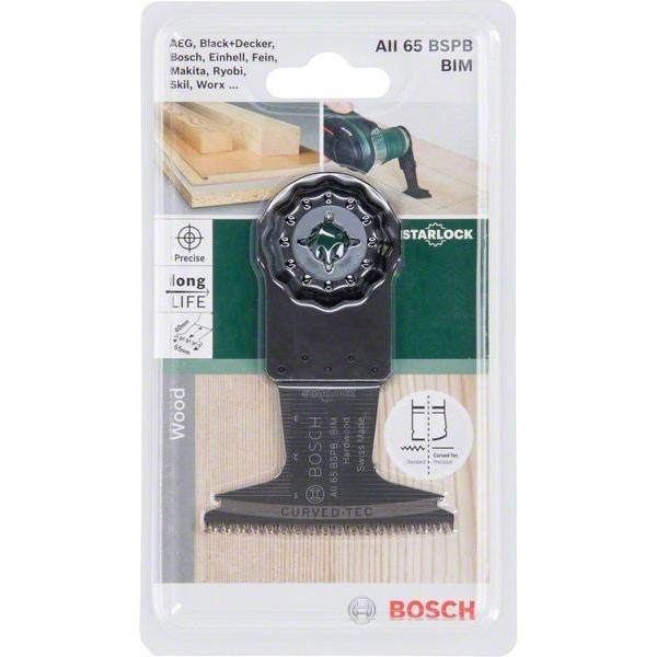 Bosch Power Tools - Blatt für Oszillierer Tauchsägebl Starlock 2609256C63 AII 65 BSPB  − 1 Stück