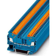 Phoenix Contact - Durchgangs-Reihenklemme Durchgangsklemme, blau QTC 2,5 BU H=6,2mm 0,25-1,5qmm − 50 Stück