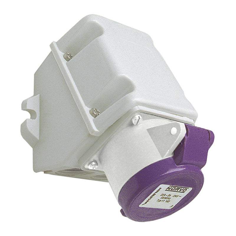 Walther Werke - CEE-Steckdose (IEC 60309) NORVO Wandsteckdose 32A 11152 3P 42V 4h IP44