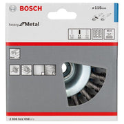 Bosch - Rotierende Drahtbürste PRO Metal heavy 2608622058 Kegelbürste 115 x