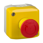 Schneider Electric - NOT-AUS-Taster, Komplettgerät Gehäuse XALK178 mit Pilztaster rot