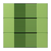 Jung - Abdeckung/Bedienelement für Installationsschalterprogramme Tastensatz 3fach LC 503 TSA 220 vert 31
