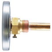 Jumo - Messgerät für Temperatur und Klima Bimetallthermometer Kl.1,5 80000582 0-120°C, EB-L 50mm