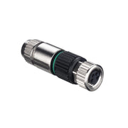 Leuze - Rundsteckverbinder, feldkonfektionierbar (Industriesteckverbinder) Leitungsdose D M8A-4P-SK