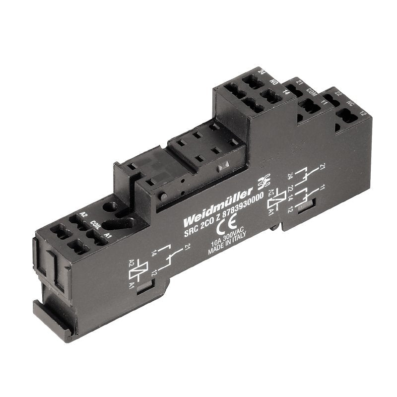 Weidmüller - Relaissockel SRC 2CO Z − 10 Stück