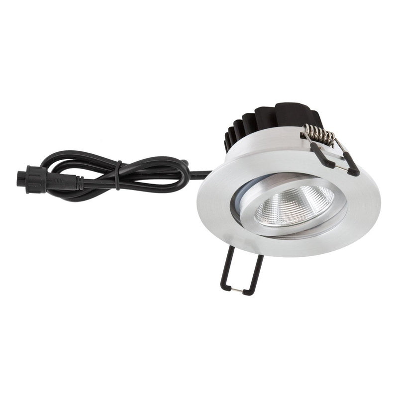 EVN Lichttechnik - Downlight/Strahler/Flutlicht LED-Einbauleuchte IP65 PC650061402 350mA 3000K alu pol