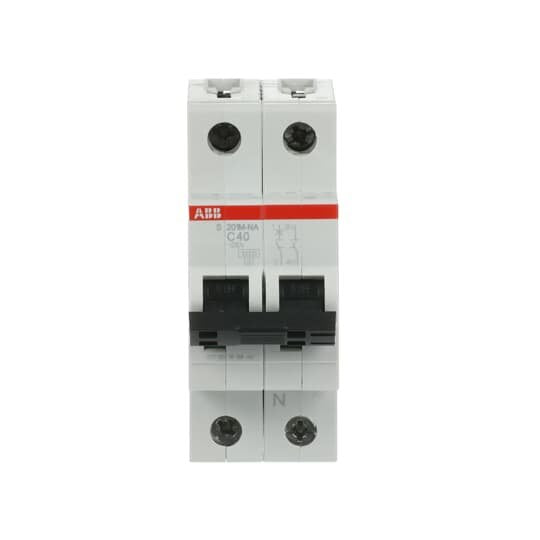 ABB Stotz S&J - Leitungsschutzschalter Sicherungsautomat S201M-C40NA 10kA 40A C 1p+N (2p)