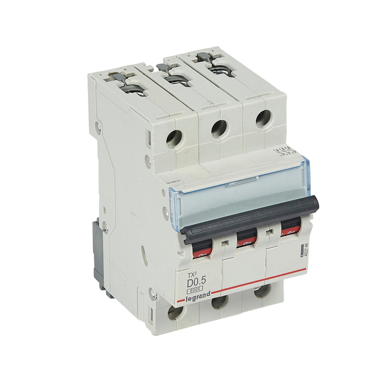 Legrand - Leitungsschutzschalter Legrand 403746 D0,5A 3-polig 6kA