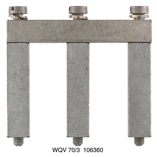 Weidmüller - Querverbinder/Brücker für Reihenklemme Querverbinder WQV 70/95/3 − 5 Stück