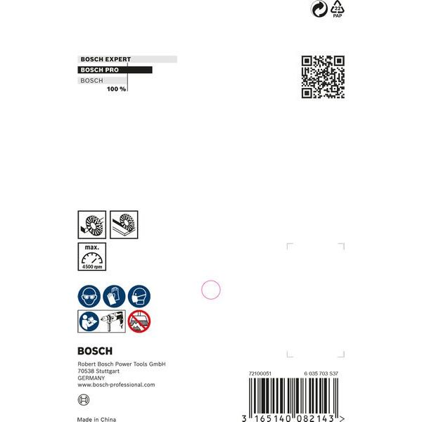Bosch - Rotierende Drahtbürste PRO Multi Material clean 2608622055 Scheibenbürste