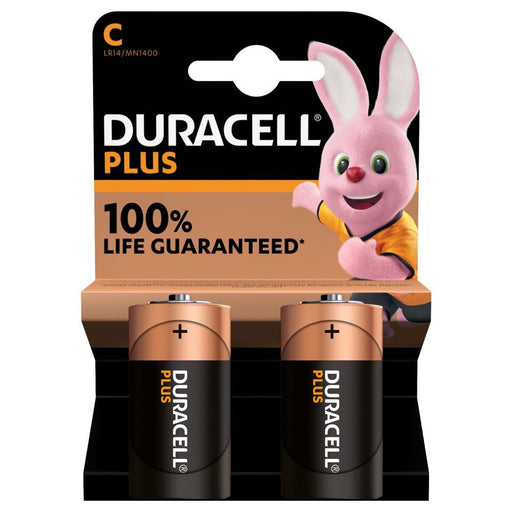 Hückmann - Batterie Duracell Baby C 147294 (VE2) PlusPower 1,5V
