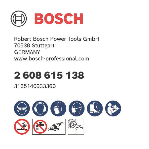 Bosch - Trenn-/Schleifscheibe X-LOCK Diamanttrennscheibe 2608615138 Standard for Ceramic