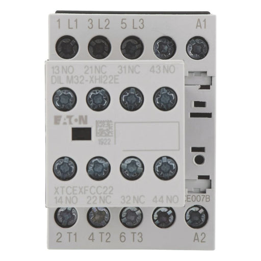 Eaton - Leistungsschütz zum Schalten von Wechselstrom Leistungsschütz DILM7-22(230V50HZ) 3kW/400V,AC