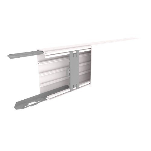 Unex - Leitungsführungskanal Installationskanal 73073-2 rws RAL9010 40x110 − 24 Meter