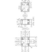 Bernstein - Leergehäuse Aluminium Gehäuse GEH.CA-060 C_UL_US 58x64x36mm
