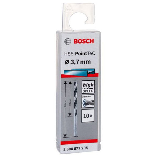 Bosch - Bohrer Metallspiralbohrer HSS 2608577205 PointTeQ DIN 338 3,7