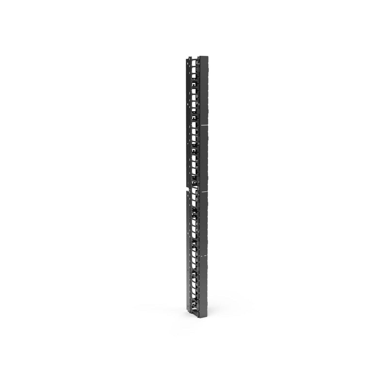 Enoc - Verdrahtungskanal Premium Kabelmanagement CT1 42 G2 (VE2) 42 HE, vertikal − 2 Packung