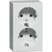 Peha - Schalter-/Steckdosenkombination Steckdose SCHUKO 2fach H 6602.02 reinweiß
