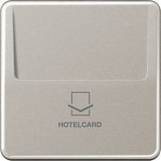 Jung - Abdeckung/Bedienelement für Installationsschalterprogramme Hotelcard-Schalter pla CD 590 CARD PT-L ohne Taster-Einsatz