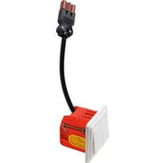 Peha - Installationsschalter Serienschalter 1-fach H 11.515/67102GE30BW mit Kombirahmen
