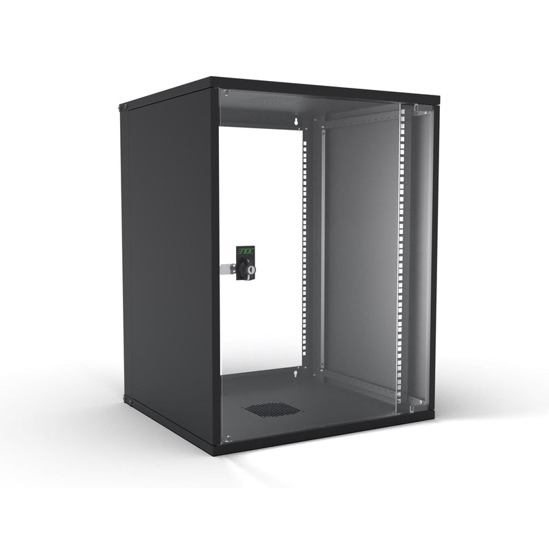Enoc - Netzwerkgehäuse Economy Wandschrank 15HE W3 15-5-S 550x500x715mm sw