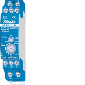 Eltako - Dimmer Steuerdimmschalter SDS12/1-10V 1-10V,f.EVGs