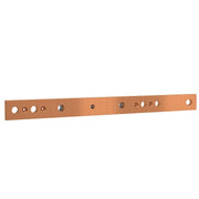 ABN - Sammelschienenklemme CU-Schiene FB2 40x10mm ABNPC31142 waagrecht gelocht − 6 Stück
