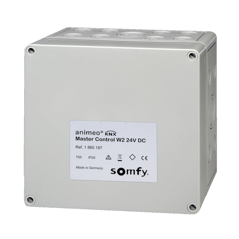 Somfy - Elektronik-Gerät für Installationsschalterprogramme animeo KNX MasterControl 1860187 W2 − 1 Stück