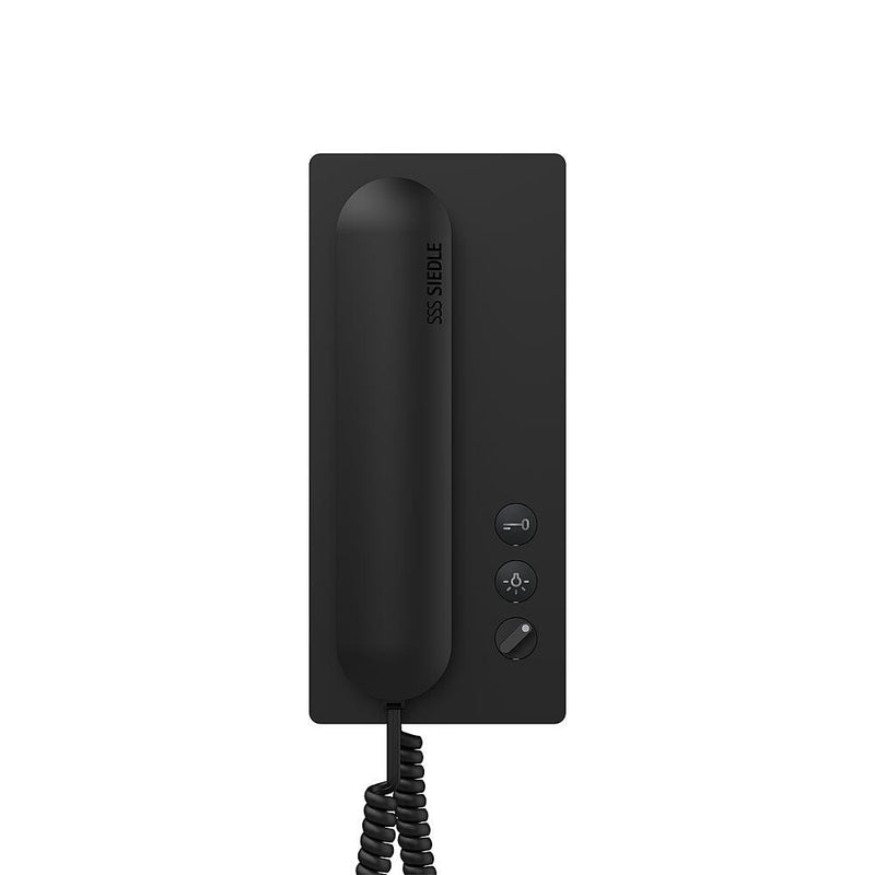 Siedle&Söhne - Innenstation für Türkommunikation Haustelefon Standard HTS 811-0 S schwarz − 1 Stück